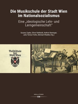 cover image of Die Musikschule der Stadt Wien im Nationalsozialismus